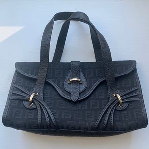 Fendi black bag. Mint condition!!! Great detail!